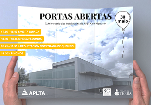 Lee más sobre el artículo Puertas abiertas en el Aula de Produtos Lácteos e Tecnoloxías Alimentarias por el X Aniversario